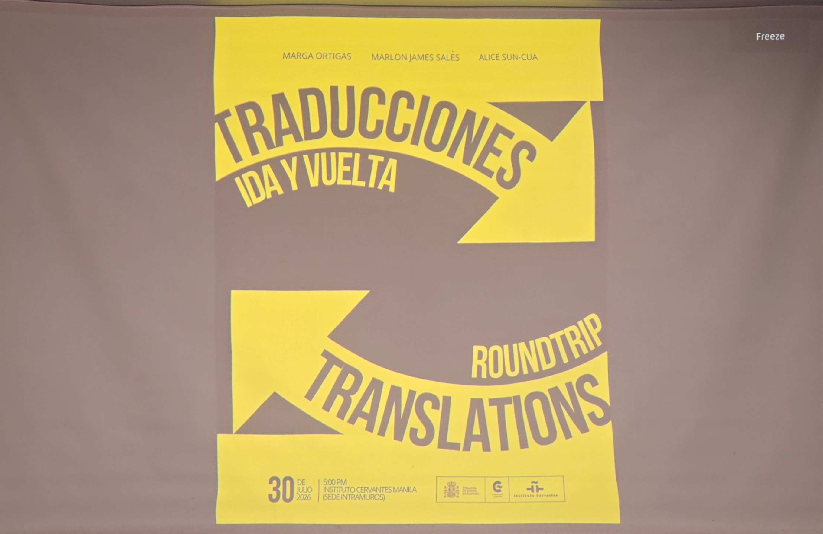 Traducciones: De Ida y Vuelta